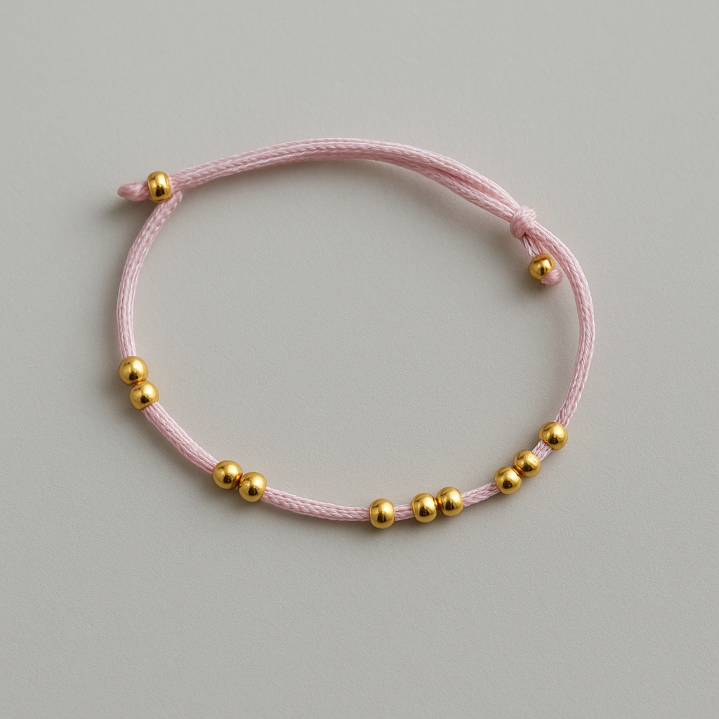 Kugel Satinarmband